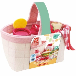 Set de Joaca Hape Picknick-Korb 12 Piese Material Textil pentru Copii 18 Luni - Img 2