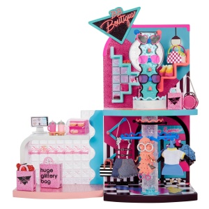Set de Joaca L.O.L. Surprise OMG Mall of Surprises cu 50 Surprize, 2 Etaje si Cafea