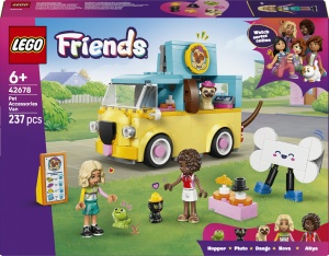 Set de Joaca LEGO Friends Van cu Accesorii pentru Animalute 42678, 237 piese