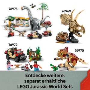 Set de Joaca LEGO Jurassic World Spinosaurier si Quetzalcoatlus cu 4 Minifiguri, 984 Piese - Img 7
