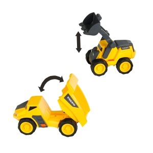 Set de joaca pentru constructii Theo Klein Volvo Power cu camion si incarcator, pentru copii de la 3 ani - Img 3