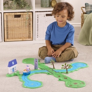 Set de Joaca Peppa Pig cu Barca Bobbing Along, 2 Vehicule, Sunete Interactive - Img 6
