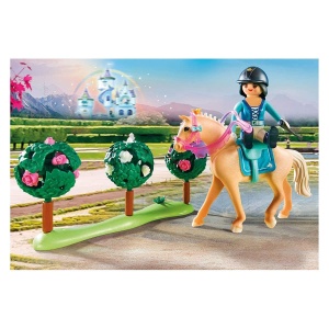 Set de Joaca PLAYMOBIL 70450 - Lectie de Ecvestrie cu Printesa, 185 piese - Img 5