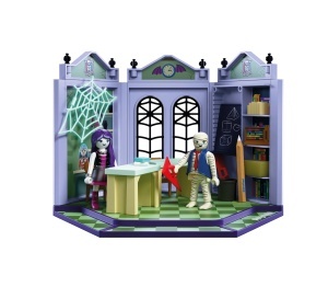 Set de Joaca PLAYMOBIL Monster High - Clasa cu Tabel, 2 Figurine si Detalii Stralucitoare
