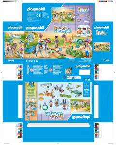 Set de Joaca PLAYMOBIL Turneu de Ponei 71495, 4 ani, cu accesorii - Img 8