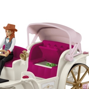 Set de Joaca Schleich - Caleasca de Nunta cu 106 Piese, pentru Copii de la 5 Ani - Img 9