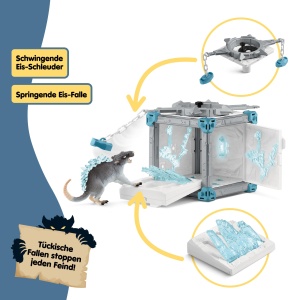 Set de Joaca Schleich ELDRADOR Battle CAVE Eisratte 42676, 40 Piese, pentru Copii de la 7 Ani - Img 3