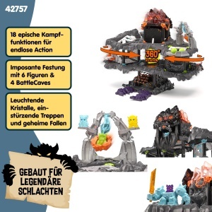Set de Joaca Schleich ELDRADOR MasterCave Smashrador 42757, 119 piese, pentru copii de la 6 ani - Img 3