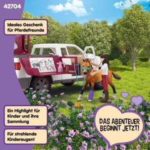 Set de Joaca Schleich - Veterinar Mobil cu Remorca, 90 Piese - Img 6
