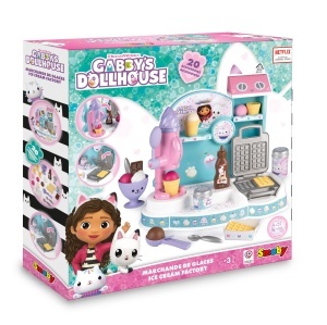 Set de joaca Smoby Gabbys Dollhouse, Eisdiele, cu accesorii, pentru copii 3 ani - Img 5