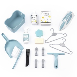 Set de joaca Smoby Rowenta Wash Clean - 3 in 1, cu aspirator, masina de spalat si fier de calcat, pentru copii 3 - Img 3