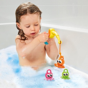 Set de joaca Toomies E73103 3 in 1 pentru baie cu 3 personaje, culori vibrante - Img 3