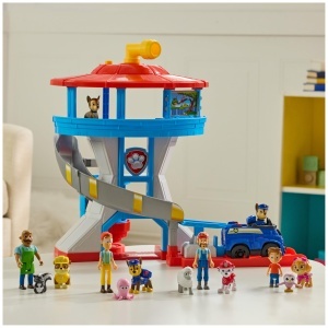 Set de Joaca Turnul de Supraveghere PAW Patrol cu 2 Figurine Chase, 50 cm - Img 8