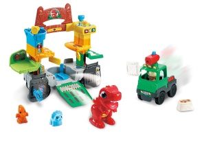 Set de joaca VTech Baby 2-in-1 Dinoforscher-Station cu muzica si figurine - Img 9