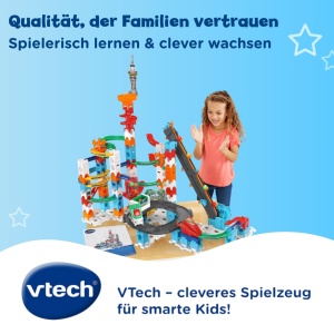 Set de Joaca VTech Marble Rush Super Sky Tower XL300 E, 143 Piese, Motorizat - Img 6