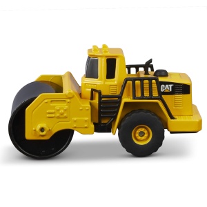 Set de Joc cu Masini de Constructie CAT - 3 Vehicule Metalice, Dura, Galben - Img 4