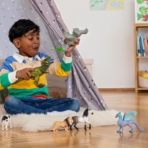 Set de Joc Schleich BAYALA Blutendrache si Babydrache 70592 2 piese, culori vibrante - Img 8