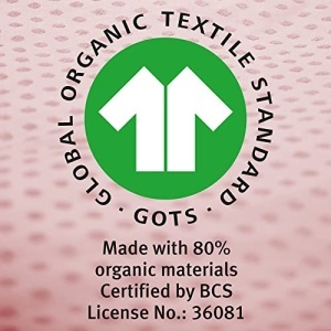 Set de Lenjerie pentru Bebei Roba Organic Lil Planet - 100 Bumbac Bio, RosaMauve - Img 12