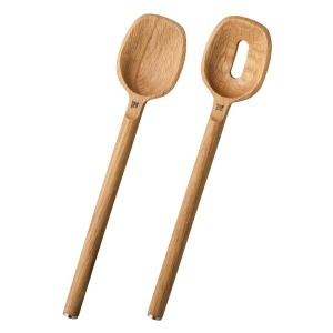 Set de linguri Fiskars Norden, 2 piese, din lemn de stejar, 30,3 cm