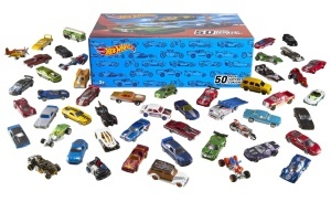 Set de Masini Hot Wheels, 50 de Vehicule, Detalii Autentice, 164