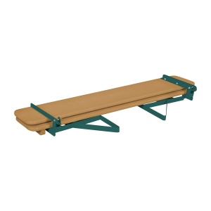 Set de mobilier pentru copii - roba - 3 piese - 2 banci 1 masa - FSC, verdenatural - Img 7