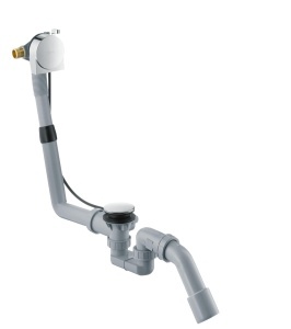 Set de montaj pentru cada Hansgrohe Exafill S, crom, pentru cada normala