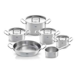 Set de oale Fissler original-profi collection, 5 piese, otel inoxidabil, inductie