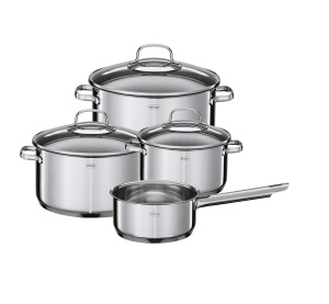Set de oale ROSLE Elegance 4 piese otel inoxidabil inductie si masina de spalat vase
