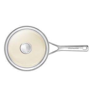 Set de Oale si Tigai KitchenAid Steel Core Enamel 10 piese, Inductie, Empire Rosu - Img 13