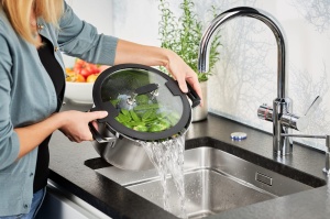 Set de Oale si Tigai ROSLE Silence Pro 6 piese, Inox, ArgintiuNegru - Img 6