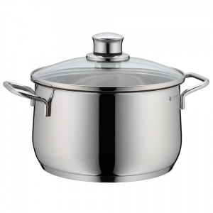 Set de Oale WMF Diadem Plus, 5 piese, inox Cromargan, cu capac din sticla - Img 4