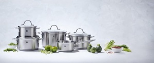 Set de Oale ZWILLING Flow 5 piese, inox, inductie, cu capac din sticla - Img 7