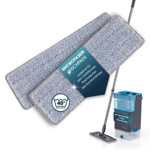 Set de paduri de curatare CLEANmaxx pentru Mop DuoTank, 2 bucati, microfibra