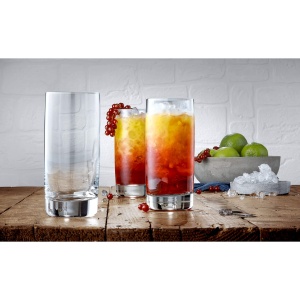 Set de pahare WMF Easy Long Drink 6 bucati, pahar de cocktail 350 ml, sticla de cristal, poate fi spalat in masina de spalat vase, rezistent la spargere - Img 2