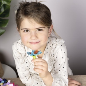Set de refacere Smoby pentru creatii florale 98 accesorii pentru copii de la 5 ani - Img 4