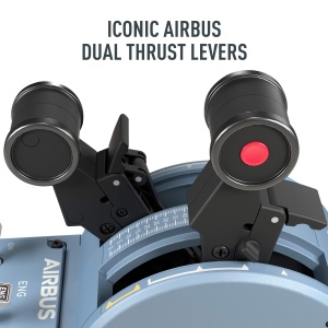 Set de Simulare Thrustmaster TCA Officer Pack Airbus Edition, Joystick Ergonomic cu Schubhebel - Img 7