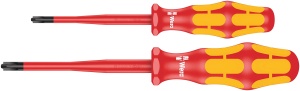 Set de surubelnite izolate Wera 05006470001, PZS 1 2, 1000V, maner ergonomic