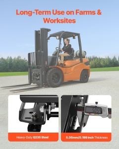 Set de Suspensie pentru Scaun VEVOR JZ-7HG, 150 mm Reglabil, Compatibil cu Rasenmayer si Gabelstapler - Img 5