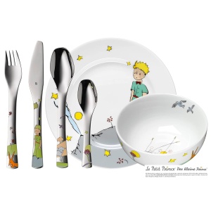 Set de Tacamuri pentru Copii WMF Der Kleine Prinz, 6 Piese, Cromargan Inoxidabil, Spalare Automata