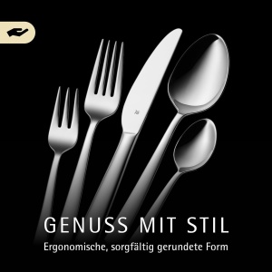 Set de Tacamuri WMF Habitum 30 piese, Cromargan inox, pentru 6 persoane - Img 4