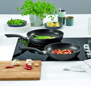 Set de tigai Fissler Cenit 2 piese ( 24 cm, 28 cm), aluminiu, antiaderente - Img 2