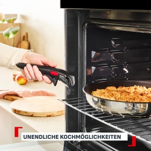 Set de tigai Tefal Ingenio Comfort Max, 3 piese, inox, antiaderent, design compact - Img 5