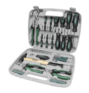 Set de unelte Bruder Mannesmann M29057 57 piese lame din otel crom-vanadiu - Img 5