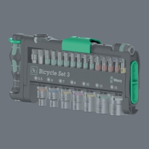Set de Unelte pentru Bicicleta Wera 05004187001, 41 Piese, Compact - Img 3