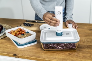 Set de vacuumare ZWILLING Fresh Save 16 piese sticla si plastic La Mer - Img 6