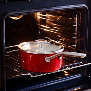 Set de Vase de Gatit KitchenAid Steel Core, 10 piese, Inductie, Empire Rot - Img 6
