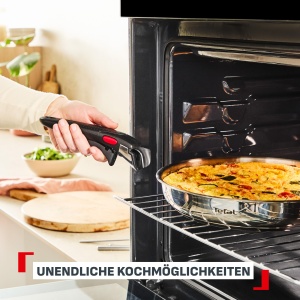 Set de Vase Tefal Ingenio Comfort Max, inox, compact, cu maner detasabil - Img 5