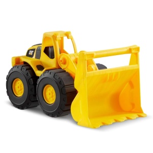 Set de vehicule de constructie CAT - 3 piese, 18 cm, cu parti mobile, pentru copii - Img 8