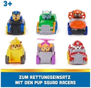 Set de Vehicule Mini PAW Patrol Pup Squad Racers - 6 Vehicule in Cutie Cadou - Img 2