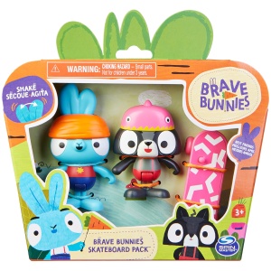 Set Figurine Brave Bunnies - 3 Figurine cu Accesorii, Bop si Boo, pentru Copii 3 - Img 3